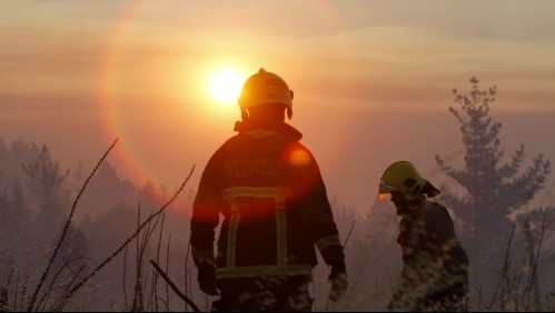 Declaran Alerta Temprana Preventiva en la Región Metropolitana por amenaza de incendio forestal