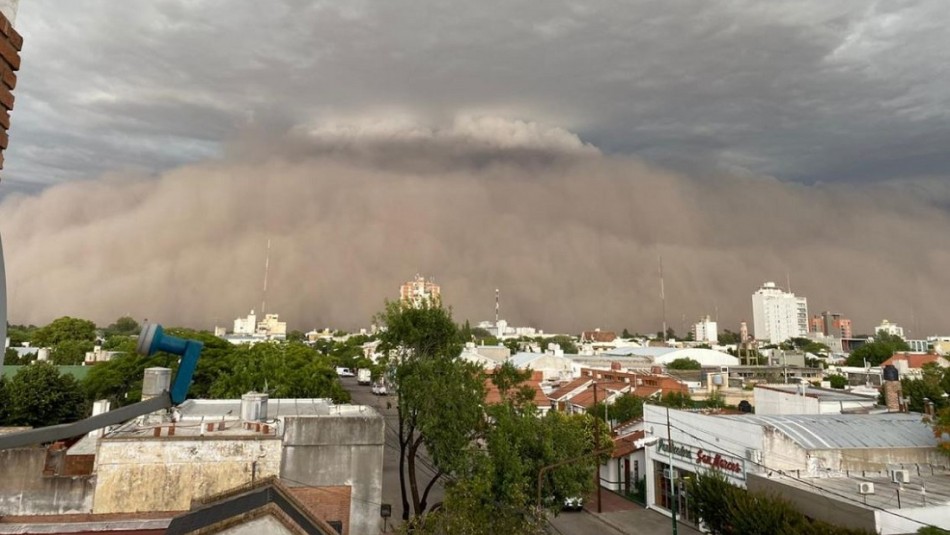 Tormenta de Arena en Argentina