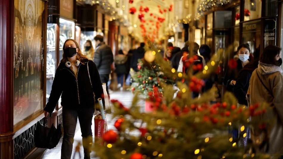 Comercio navideño en Londres Londres y el sureste de Inglaterra reconfinados para atajar una nueva cepa de coronavirus