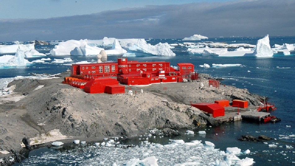 Base chilena Bernardo OHiggins en la Antártica Coronavirus llega a la Antártica: Detectan brote de contagios en base chilena