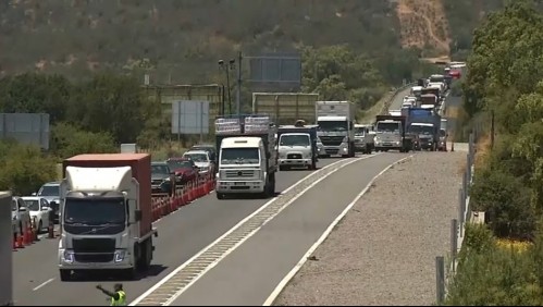 Aumenta fiscalización en acceso a Valparaíso: 1.000 vehículos han sido devueltos a Santiago