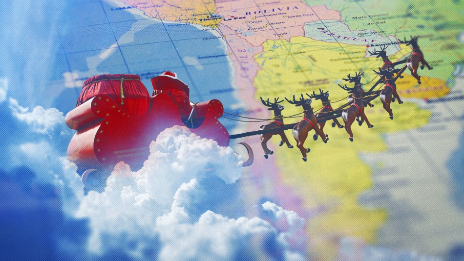 Sigue el recorrido del Viejito Pascuero Sigue el recorrido del Viejito Pascuero