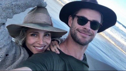 La romántica publicación de Chris Hemsworth para celebrar sus 10 años junto a Elsa Pataky