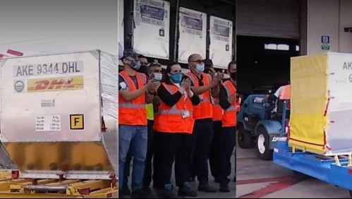 'Fue un momento de mucha emoción': Seguimos en exclusiva el viaje de la vacuna Pfizer a Chile