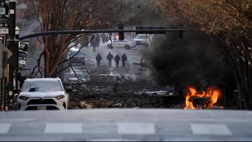'Parece ser acto deliberado': Fuerte explosión sacudió centro de importante ciudad de EE.UU.