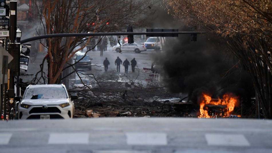 Explosión en Nashville.