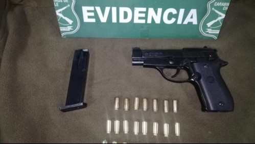 Hombre es detenido por realizar 'disparos injustificados' al interior de su casa en Maipú