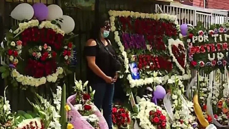 Funeral de María Isabel Pavez.