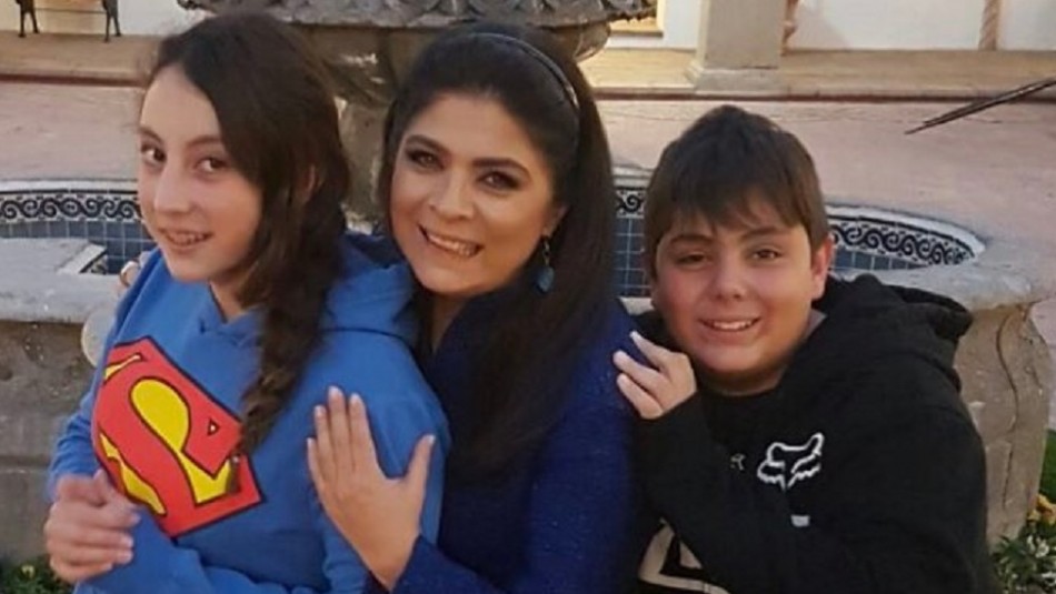 Los hijos de Victoria Ruffo ya están más altos que ella Así lucen