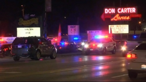 Detienen a sospechoso de tiroteo que dejó tres muertos en salón de bolos en EEUU