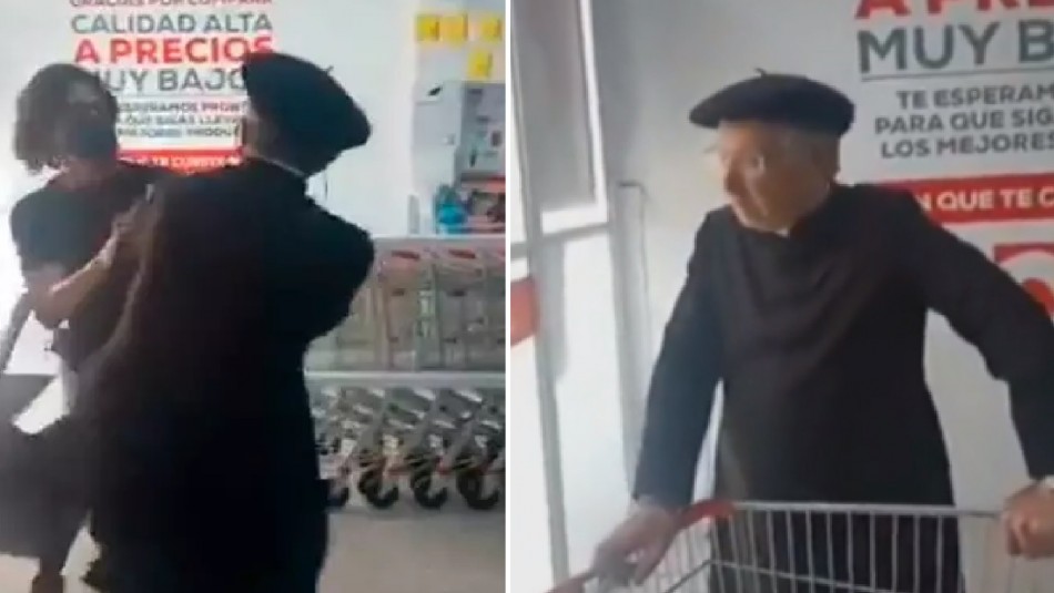 Sacerdote atacó con patadas a quienes le pidieron que usara mascarilla Sacerdote atacó con patadas a quienes le pidieron que usara mascarilla