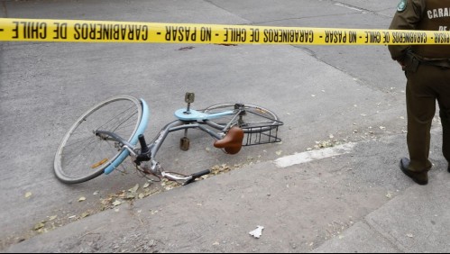 Ciclista muere tras ser impactado por un camión de carga en Pudahuel