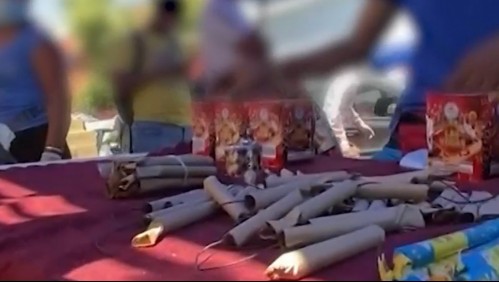 Tierra de nadie: Descontrolada venta de fuegos artificiales en Barrio Meiggs