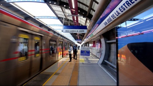 Metro de Santiago cerrará sus estaciones a las 21:00 horas desde el 04 de enero