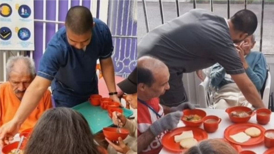 Enfermero no ve a su familia hace 10 meses por la pandemia Enfermero no ve a su familia hace 10 meses: Se encarga de cuidar a adultos mayores en un hogar