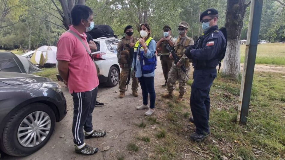 No paran: Cerca de 700 personas fueron sorprendidas en camping Chivilingo de Lota No paran: Cerca de 700 personas fueron sorprendidas en camping Chivilingo de Lota