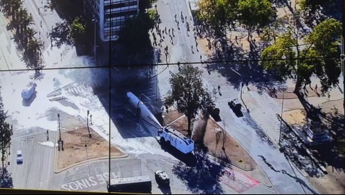 Incidentes en Plaza Italia dan paso a cortes de tránsito y cierre de estación de Metro