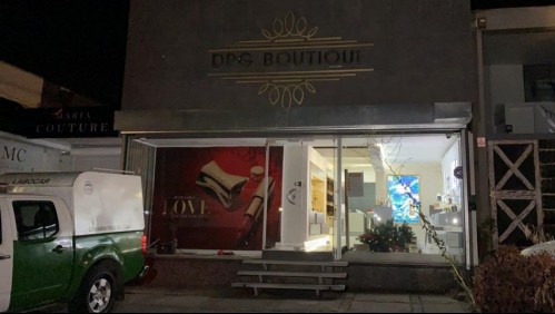 Sujetos roban $400 millones en especies desde exclusiva perfumería en Vitacura