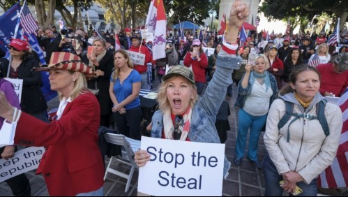 Tensión en EEUU: Violentas protestas por parte de partidarios de Trump