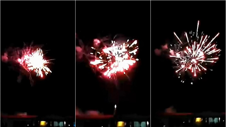 Bombazo en RM fue provocado por fuegos artificiales lanzados durante velorio en Peñalolén Bombazo en RM fue provocado por fuegos artificiales lanzados durante velorio en Peñalolén