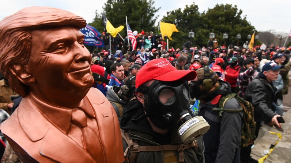 Confirman muerte de cuatro personas durante violenta irrupción al Capitolio de EEUU Confirman muerte de cuatro personas durante violenta irrupción al Capitolio de EEUU