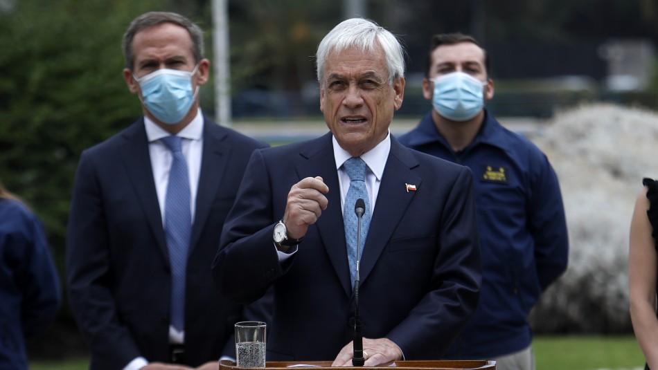 Presidente Piñera asiste a misa fúnebre de funcionario de la PDI Piñera por muerte de agricultor y PDI en La Araucanía: