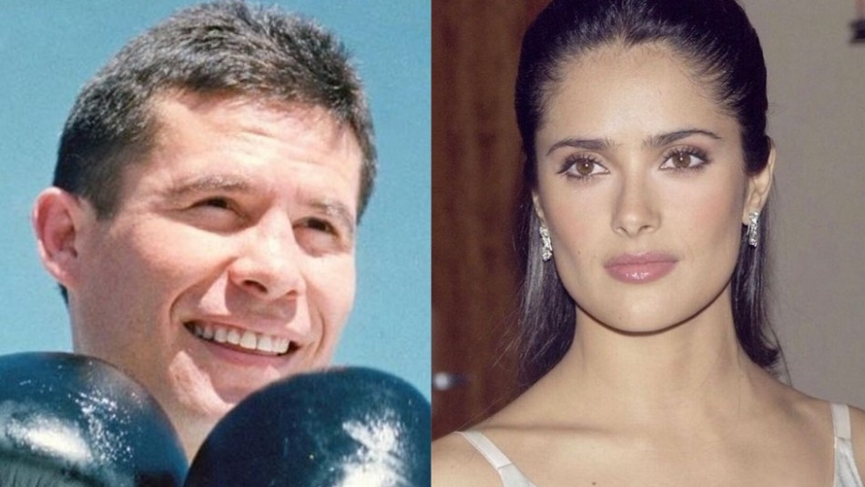 Julio César Chávez publica foto con Salma Hayek y le preguntan si tuvieron un romance Julio César Chávez publica foto con Salma Hayek y le preguntan si tuvieron un romance