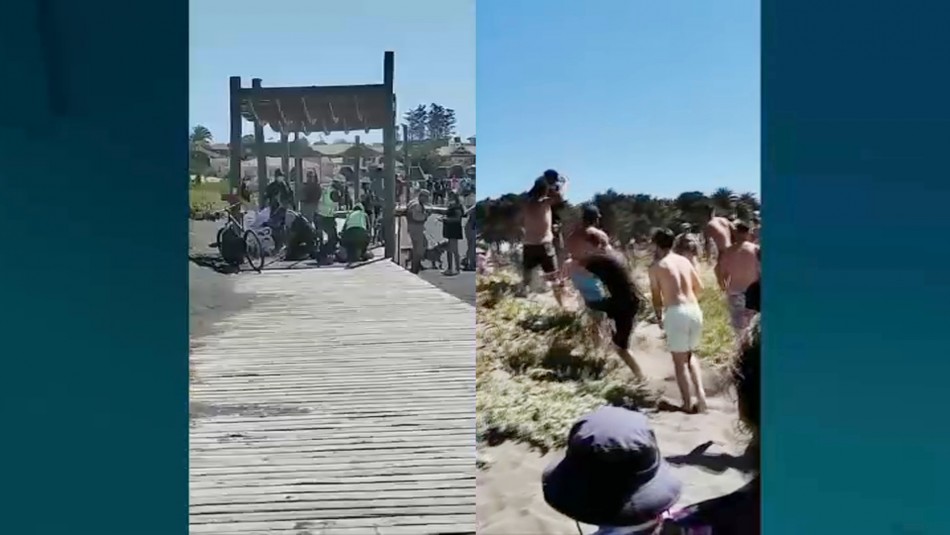 pichilemu carabineros Veraneantes agreden a Carabineros en Pichilemu tras detenciones por tráfico de drogas