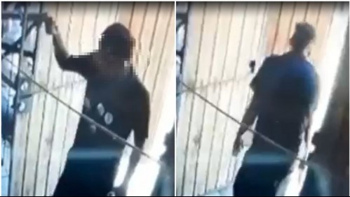 Video capta momento en que sujeto dispara contra joven asesinado en Maipú