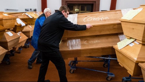 'Estamos en estado de catástrofe': crematorio alemán desbordado por las víctimas del coronavirus