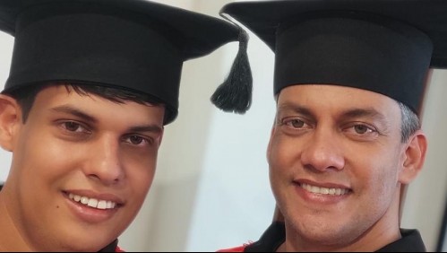 Padre decidió estudiar en la universidad junto a su hijo autista: Ambos se graduarán de abogados