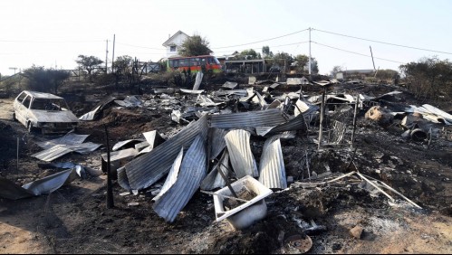 Incendios en Región de Valparaíso: El drama de la mujer que perdió su casa y un auto