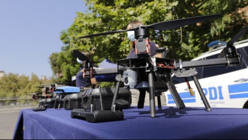 Combate a fiestas clandestinas: Drones con cámaras Full HD y térmica reforzarán fiscalizaciones