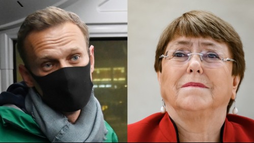 'Pedimos su liberación inmediata': Bachelet preocupada por opositor ruso Navalni