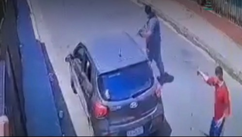 Balean y asesinan a hombre que estaba arriba de un auto en Viña del Mar
