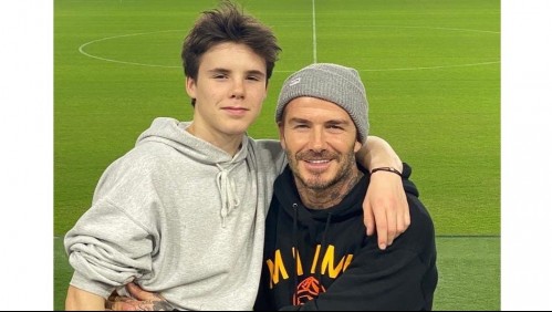 Critican al hijo de David Beckham por subastar sudadera Louis Vuitton usada en 150 mil dólares