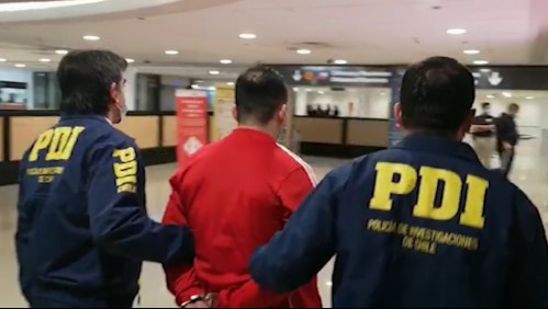 Extraditan desde Alemania a chileno acusado de asesinar a hombre en Colina en 2012