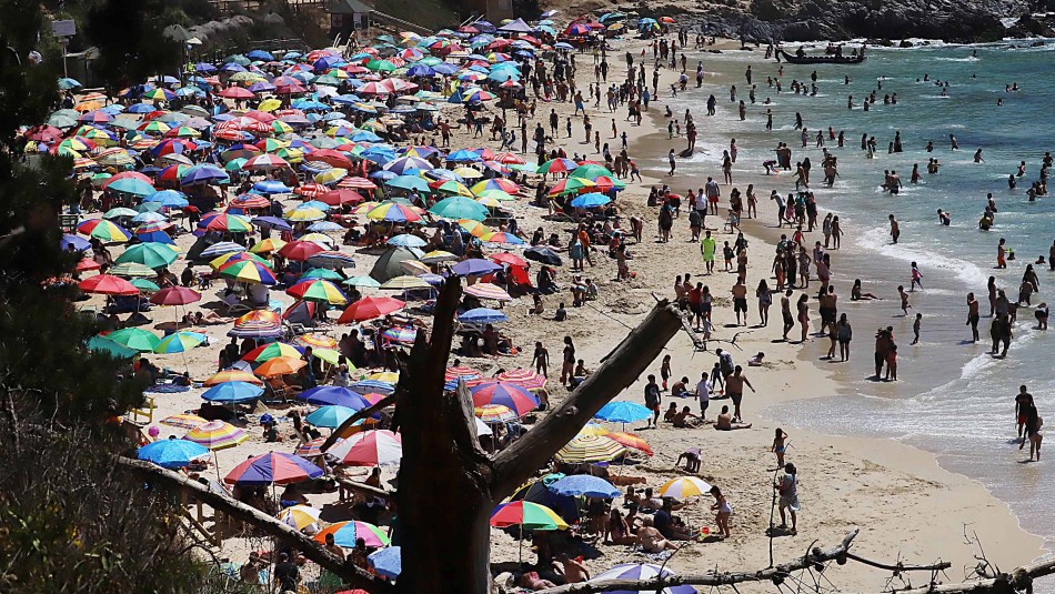 playas permiso vacaciones Las 3 playas más 'riesgosas' de la región de Valparaíso por infracciones sanitarias