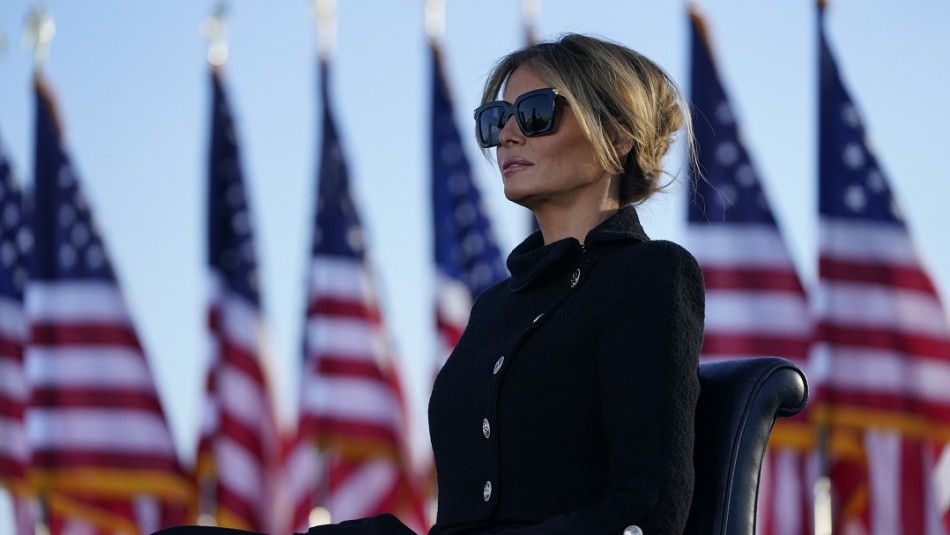 Llegó tarde y se fue temprano: Así fue la salida de Melania Trump de la Casa Blanca Llegó tarde y se fue temprano: Así fue la salida de Melania Trump de la Casa Blanca