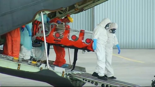 FACh traslada a cuatro pacientes con coronavirus desde Antofagasta a Santiago