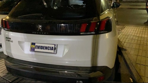 PDI detiene a sujeto tras participar en robo de un vehículo en Vitacura