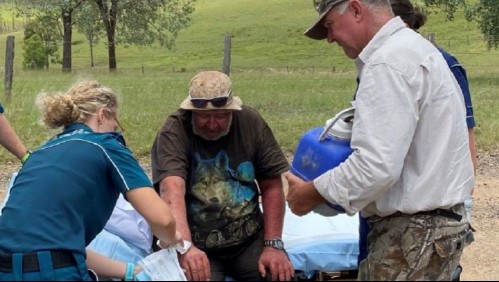 Sobrevivió comiendo hongos: Encuentran hombre que pasó 18 días perdido en bosques de Australia