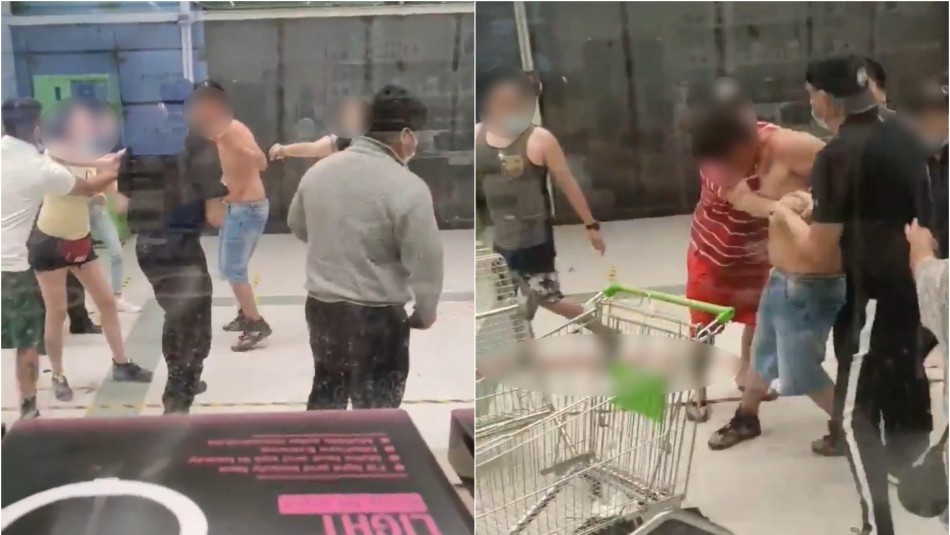 Violento ataque en Colina: Menor de edad apuñala a dos guardias de seguridad en supermercado Violento ataque en Colina: Menor de edad apuñala a dos guardias de seguridad en supermercado