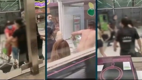 Internación provisoria para adolescente que atacó con arma blanca a guardias en supermercado