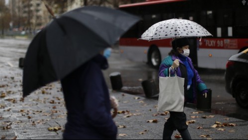 Pronostican alta posibilidad de precipitaciones en Santiago para este fin de semana