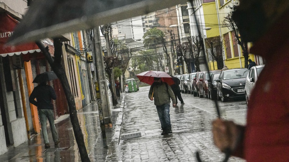 Se espera lluvia en Santiago este fin de semana.