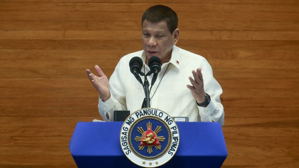 Rodrigo Duterte confinamiento niños Presidente filipino a niños confinados: