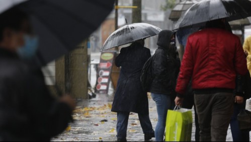 Emiten alerta meteorológica por 'precipitaciones fuertes a moderadas' en varias regiones
