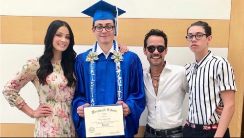 El hijo mayor de Marc Anthony y Dayanara Torres está de aniversario con su novia: así lo celebra