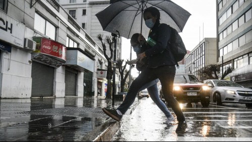 Se aproximan las precipitaciones: ¿A qué hora comenzará a llover el fin de semana en Santiago?